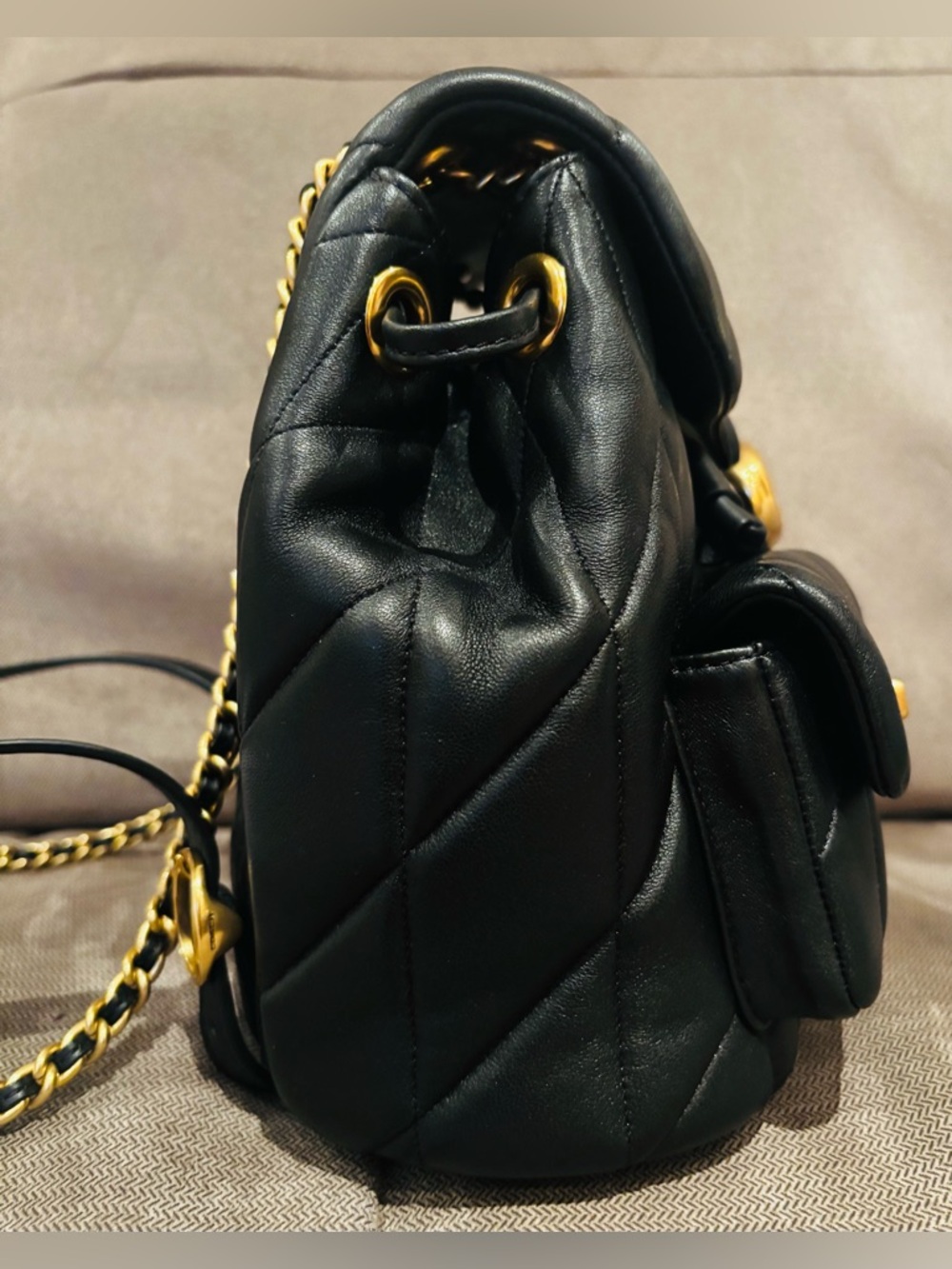 Coach Tabby backpack crafted from quilted nappa leather - Picture 6 of 9